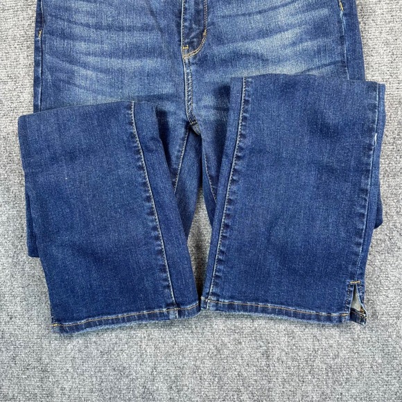 Judy Blue Women's 9/29 Enya High-Rise Slim Bootcut Jeans Distressed High Rise - Picture 6 of 12